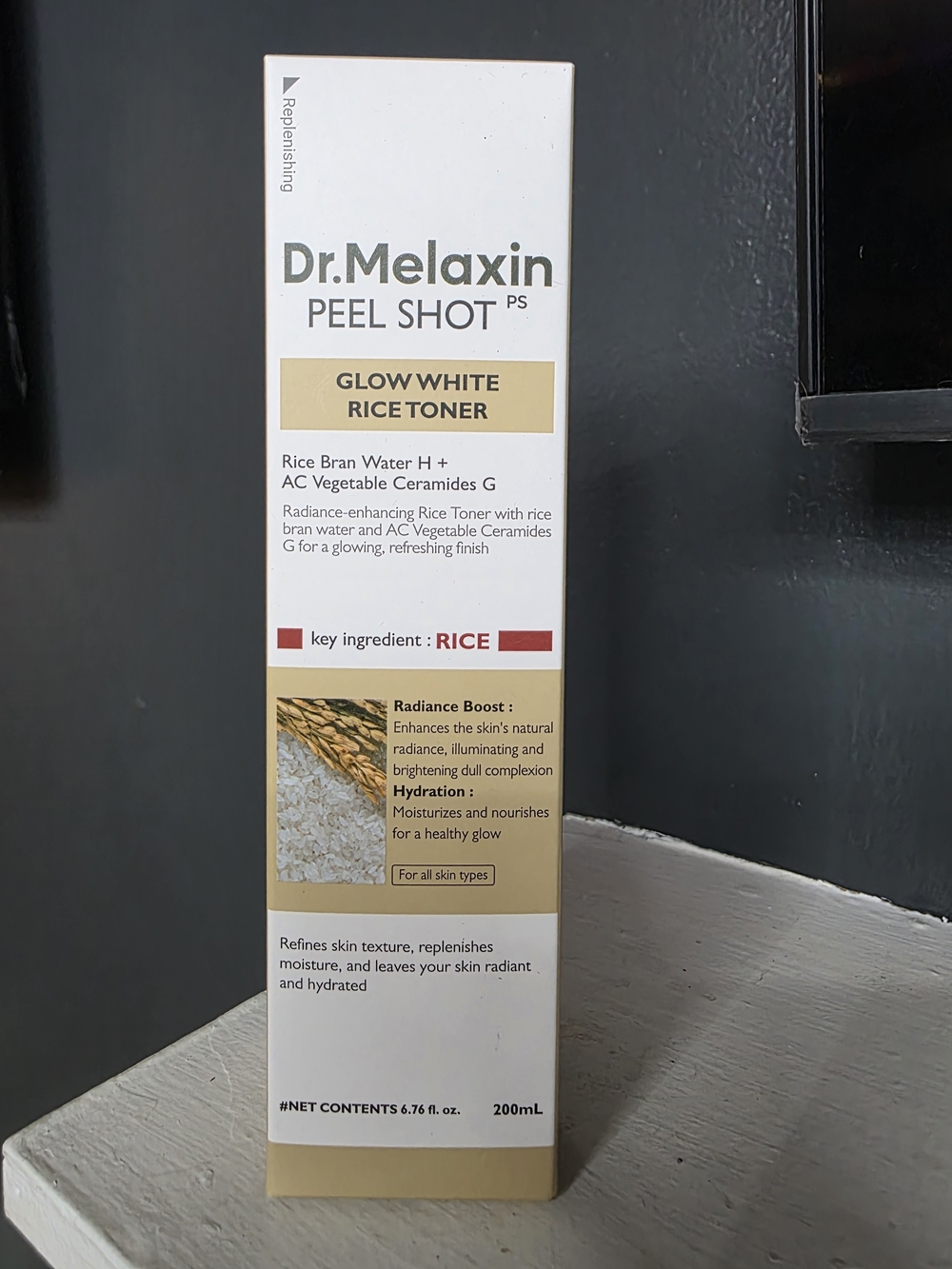 Dr. Melaxin Peel Shot Glow White Rice Toner
